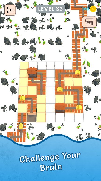 铁路迷宫方块挑战图1