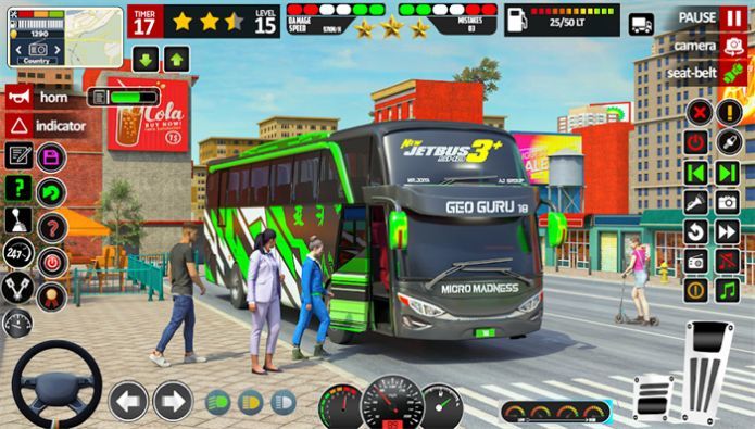 城市巴士公交模拟器图2
