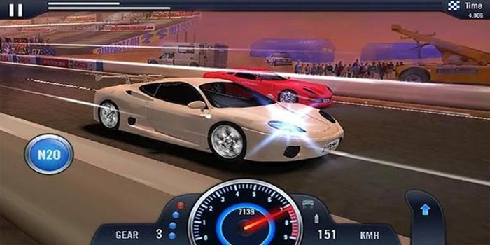 真实3D赛车游戏