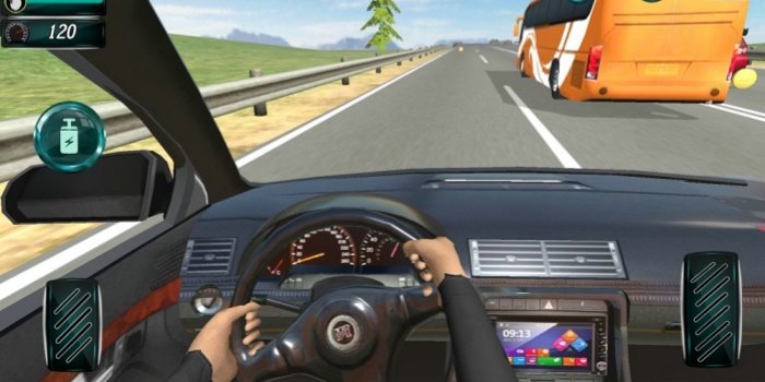 模拟高速公路开车游戏